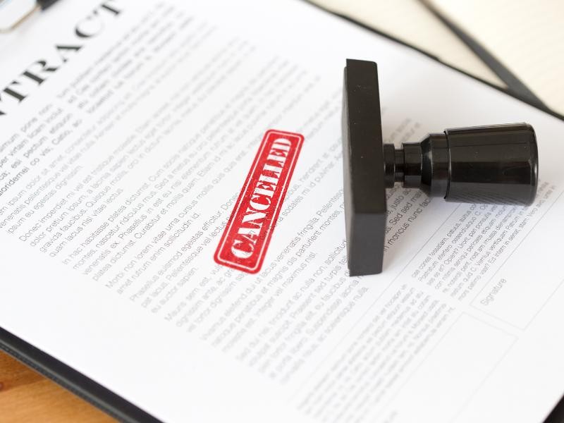 Cancelamento Indevido